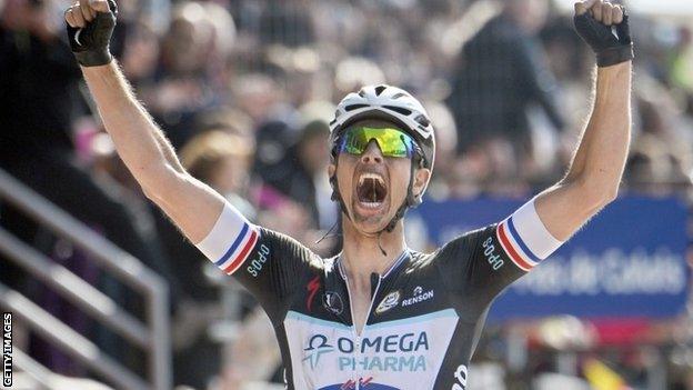 Niki Terpstra wins Paris-Roubaix