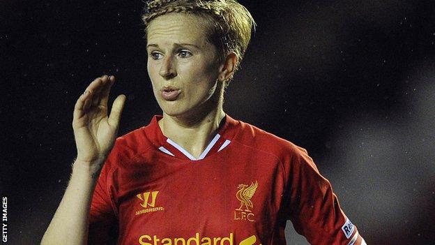 Natasha Dowie of Liverpool