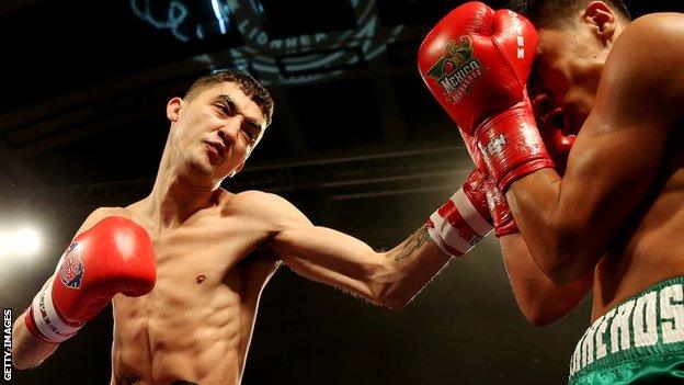 Andrew Selby in British Lionhearts action