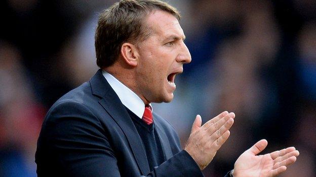 Liverpool manager Brendan Rodgers