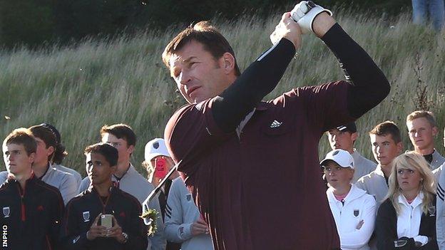 Sir Nick Faldo