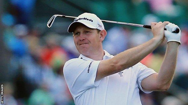 Stephen Gallacher shot 70 at Augusta on Sunday