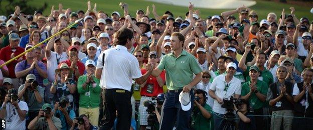 Bubba Watson and Jordan Spieth