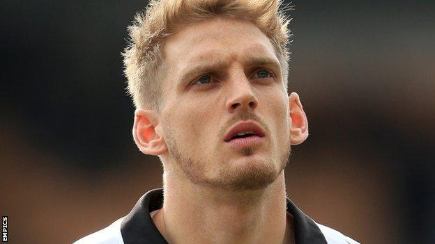 Port Vale defender Daniel Jones