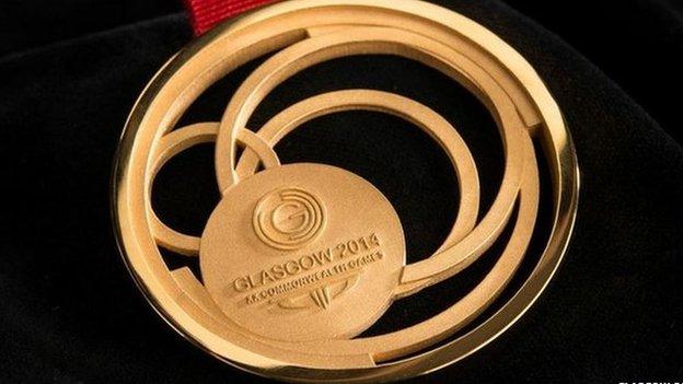 Gold Commonwealth medal