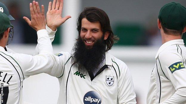 Worcs' Moeen Ali