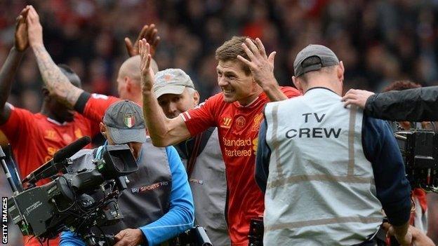 Liverpool's Steven Gerrard