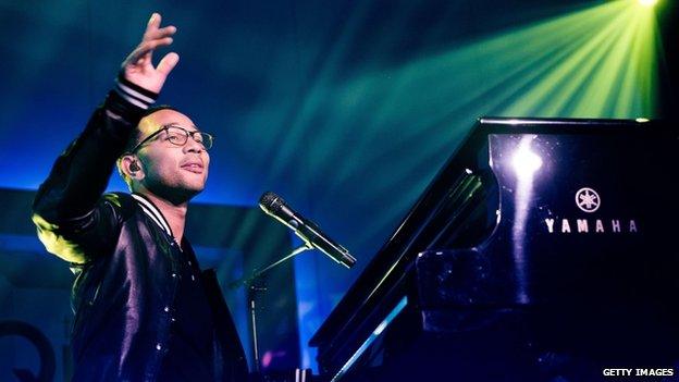 John Legend's ballad to wife tops The Official UK Streaming Chart