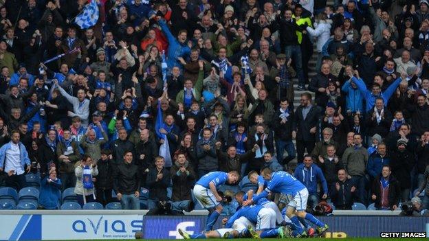 St Johnstone fans