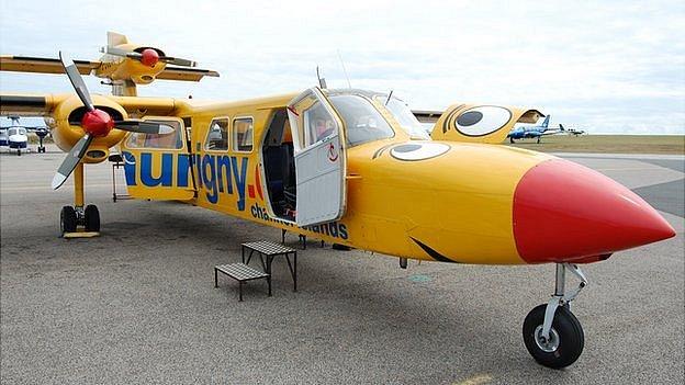 Aurigny trislander Joey