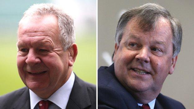 Bill Beaumont and Ian Ritchie