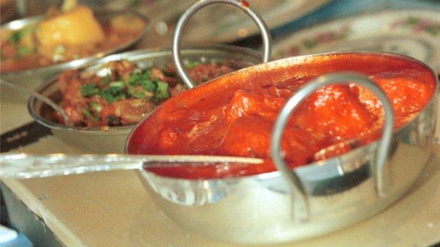 File photo: Curry dishes