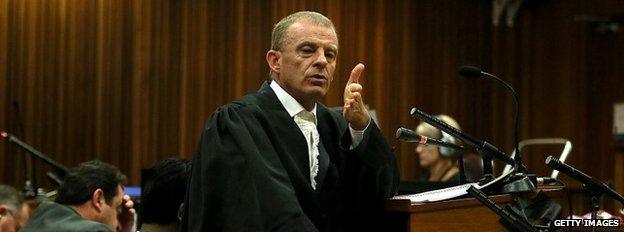 State prosecutor Gerrie Nel