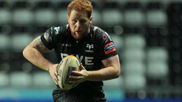 Ospreys Dan Baker