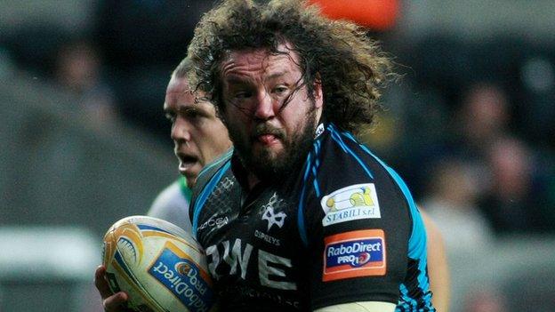 Ospreys Adam Jones