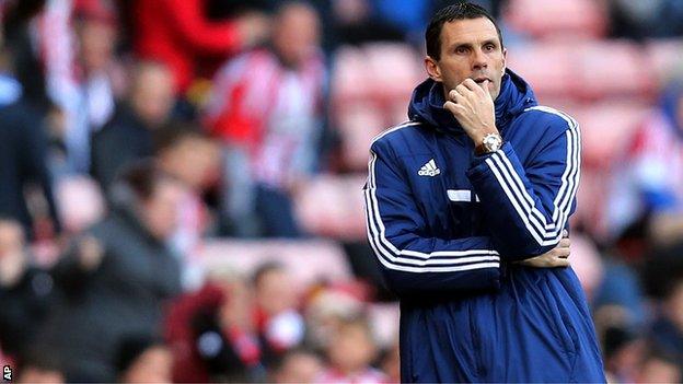 Sunderland manager Gus Poyet