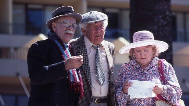 Warren Mitchell as Alf Garnett