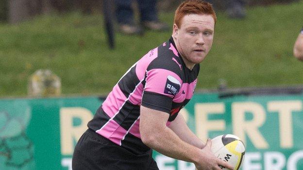 Murray McConnell in action for Ayr