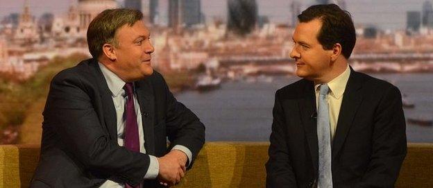 Ed Balls and George Osborne