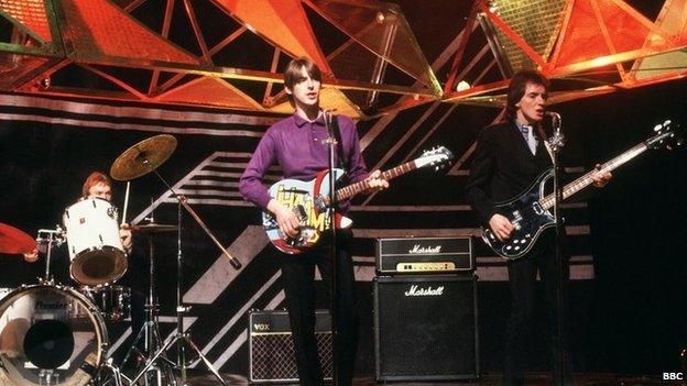 The Jam on Top of the Pops in 1980