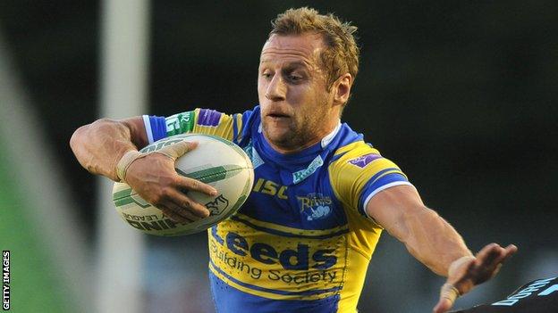 Leeds Rhinos' Rob Burrow