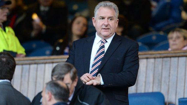 Rangers chief executive Graham Wallace