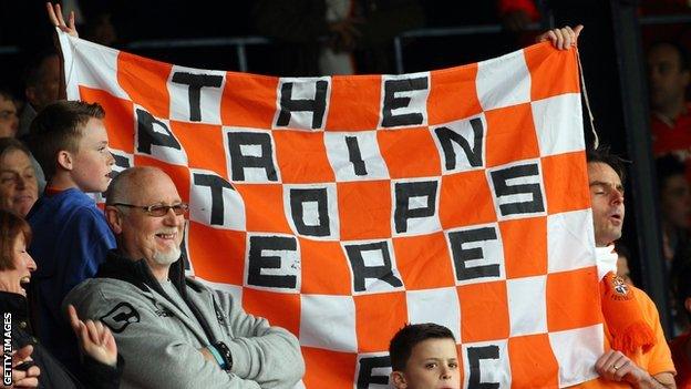 Luton Town banner