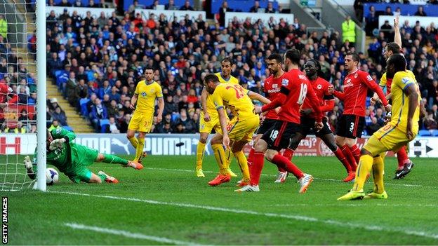 Cardiff City v Crystal Palace