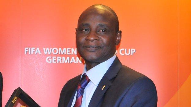 Nigeria Football Federation president Aminu Maigari