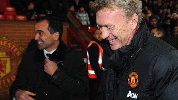 Roberto Martinez David Moyes