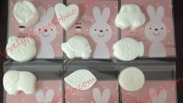 Breast milk soap