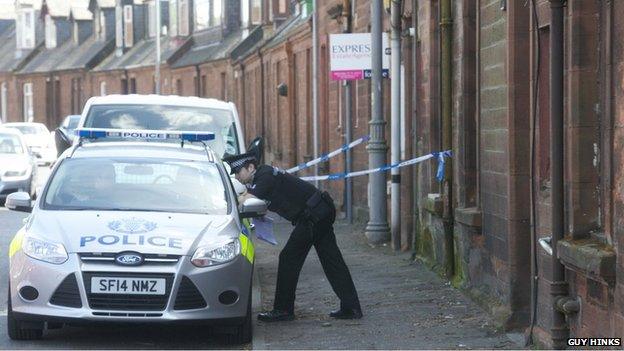 police in Loudoun Road