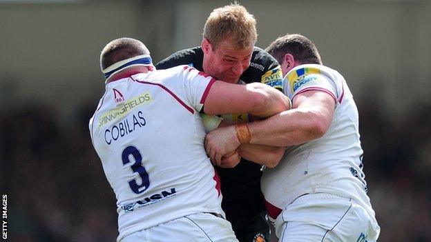 Sale thwart a rare Exeter attack at Sandy Park