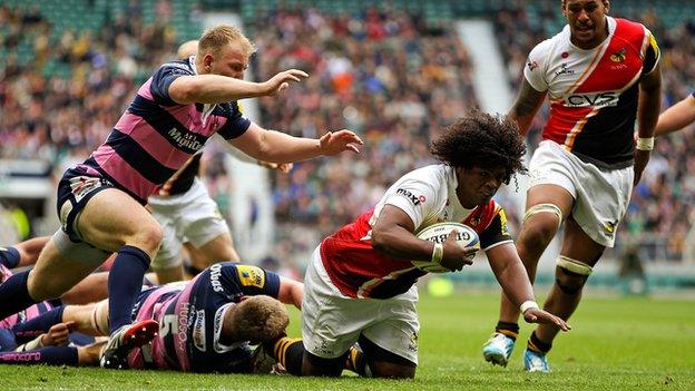 Ashley Johnson scores for Wasps