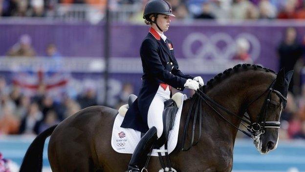 Charlotte Dujardin on Valegro