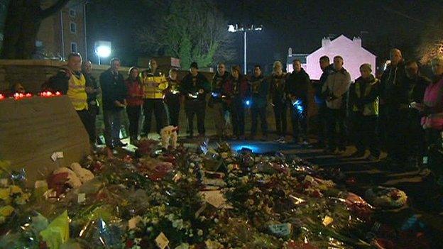 Memorial service at Hillsborough