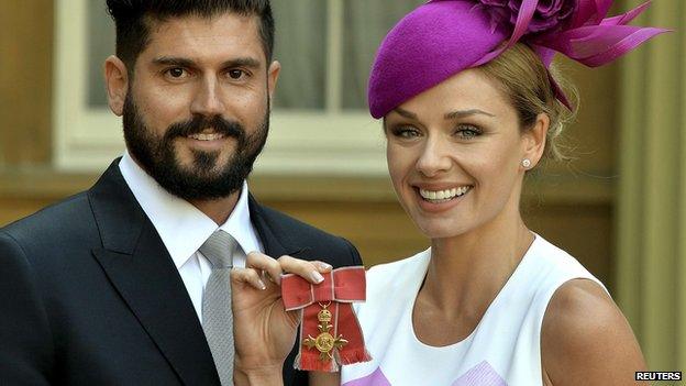 Katherine Jenkins and Andrew Levitas