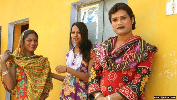 From right to left, Hasina, Rani and Kali