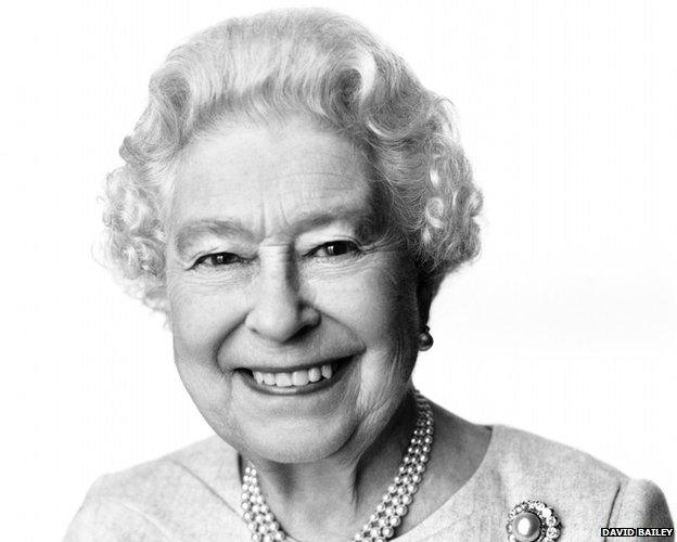 David Bailey's portrait of the Queen