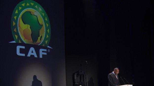 The Confederation of African Football logo