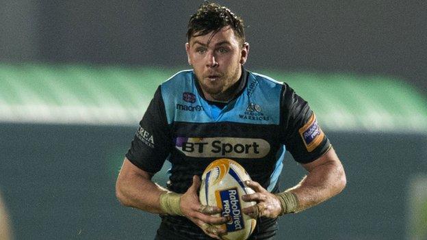 Glasgow Warriors forward Ryan Wilson