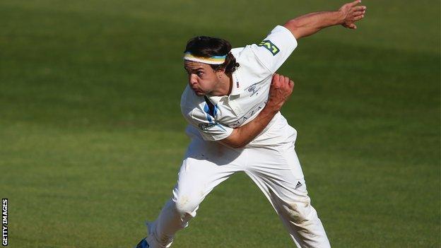 Yorkshire seamer Jack Brooks