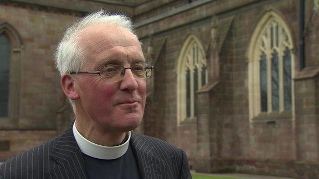 The Dean of Armagh, the Reverend Gregory Dunstan