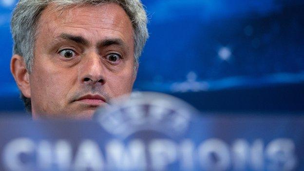 Atletico Madrid v Chelsea - Jose Mourinho