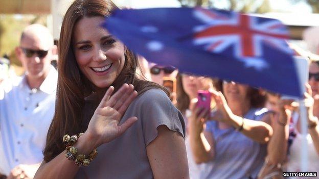 Duchess of Cambridge at the National Indigenous Training Academy