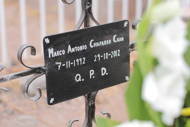 Marco Antonio grave