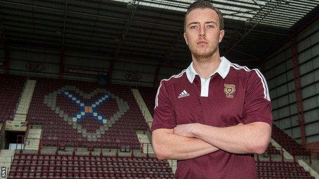 Hearts captain Danny Wilson