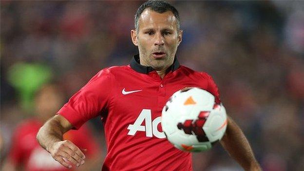 Manchester United's Ryan Giggs