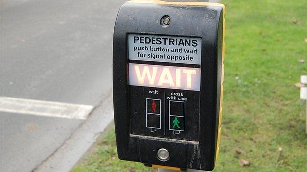 Pedestrian crossing signal