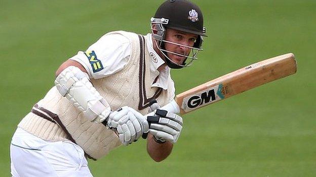 Graeme Smith batting for Surrey